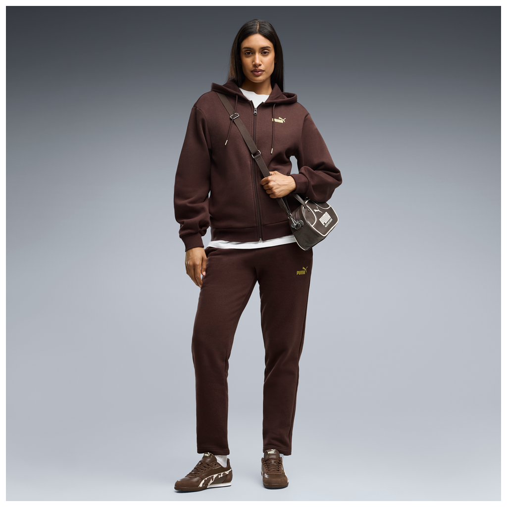 Metallic Hooded Standard Sweat Suit FL op - 33