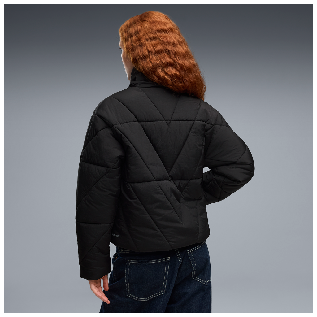 Quilted Puffer Jacket W - 01