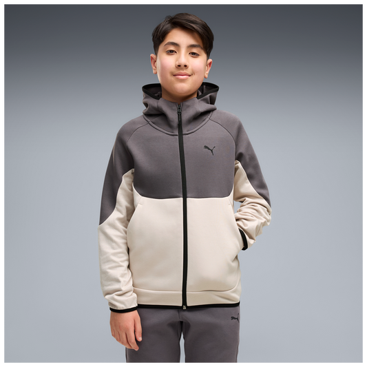 PUMATECH Elevated Full-Zip Hoodie DK B 9-16A - 82