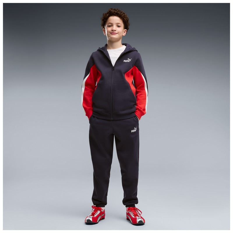 ESS BLOCK Full-Zip Sweat Suit B 7-16A - 16