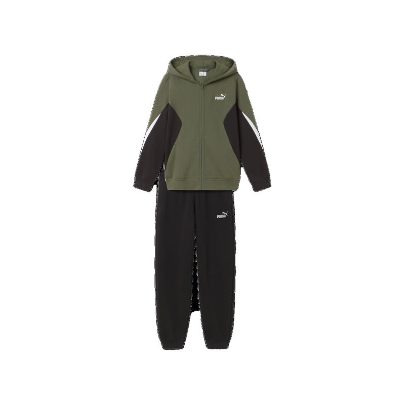 ESS BLOCK Full-Zip Sweat Suit B 7-16A - 86