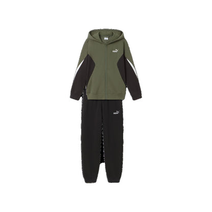 ESS BLOCK Full-Zip Sweat Suit B 7-16A - 86