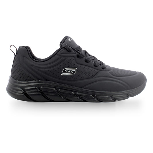 Bobs b flex lo - cool ease sneakers donna - Black