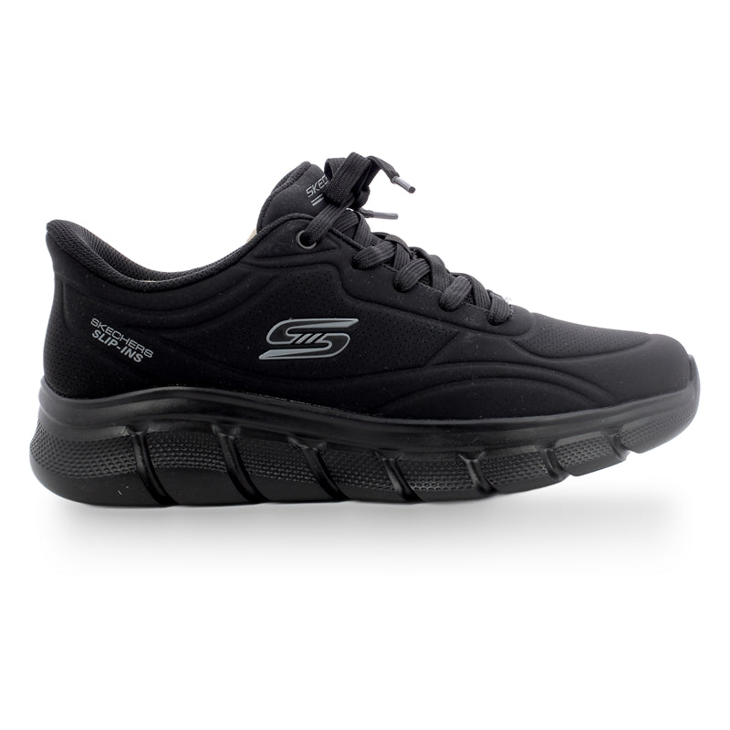 Bobs b flex-smooth edge sneakers uomo - Black