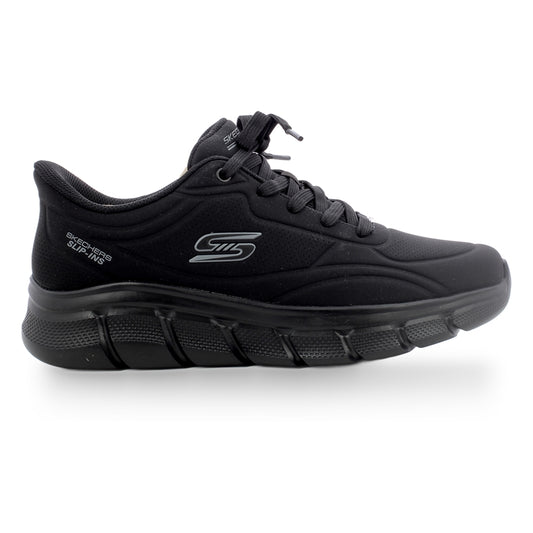 Bobs b flex-smooth edge sneakers uomo - Black