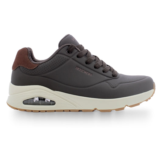 Choc uno-suited on air sneakers uomo - Chocolate