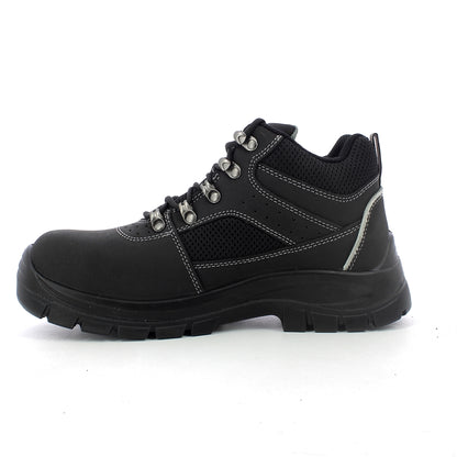 Trophus Letic S1P ESD – Stivaletto da Lavoro Uomo - Black