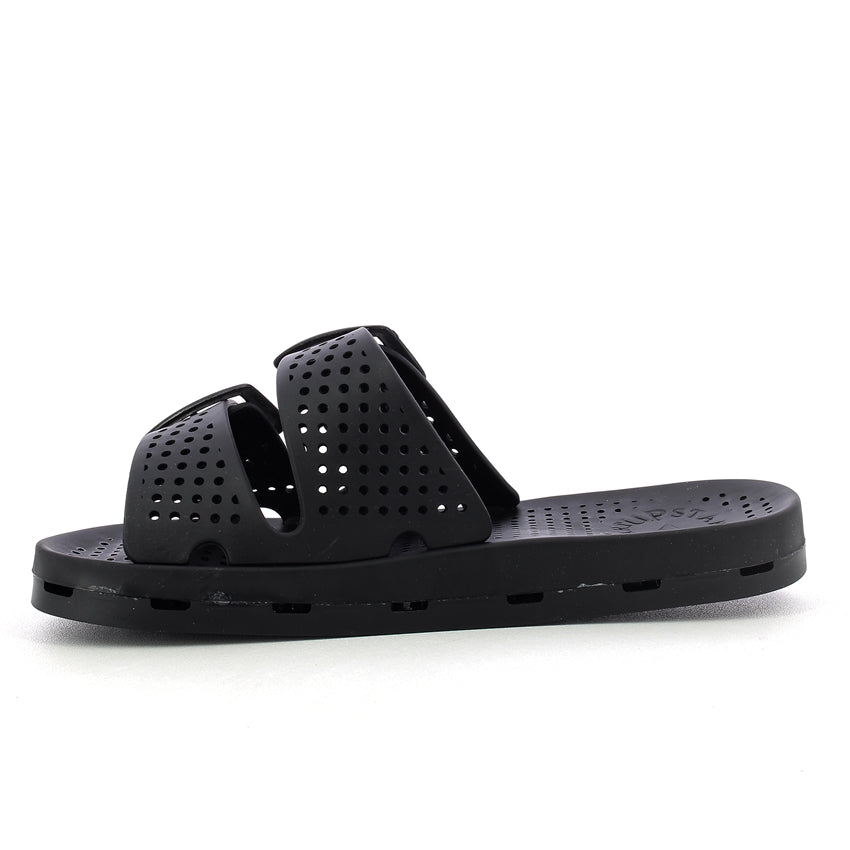 Ciabatta bimbo con fibbie 30-35 - Black