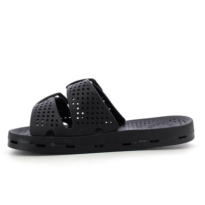 Ciabatta bimbo con fibbie 30-35 - Black