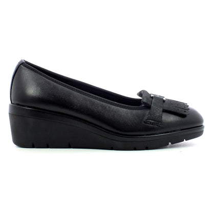 Mocassino vitello donna - Vitello Nero