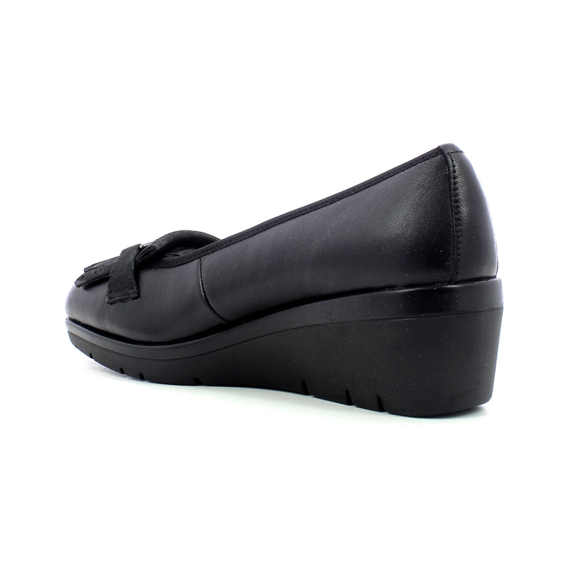 Mocassino vitello donna - Vitello Nero