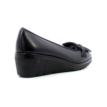 Mocassino vitello donna - Vitello Nero