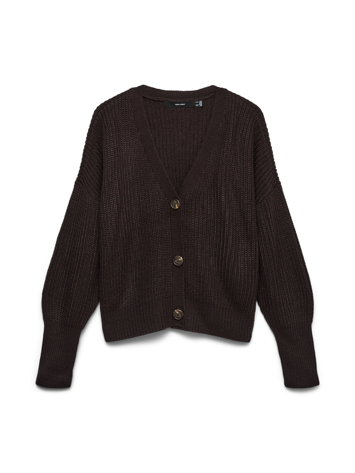 Cardigan in maglia donna - Chocolate
