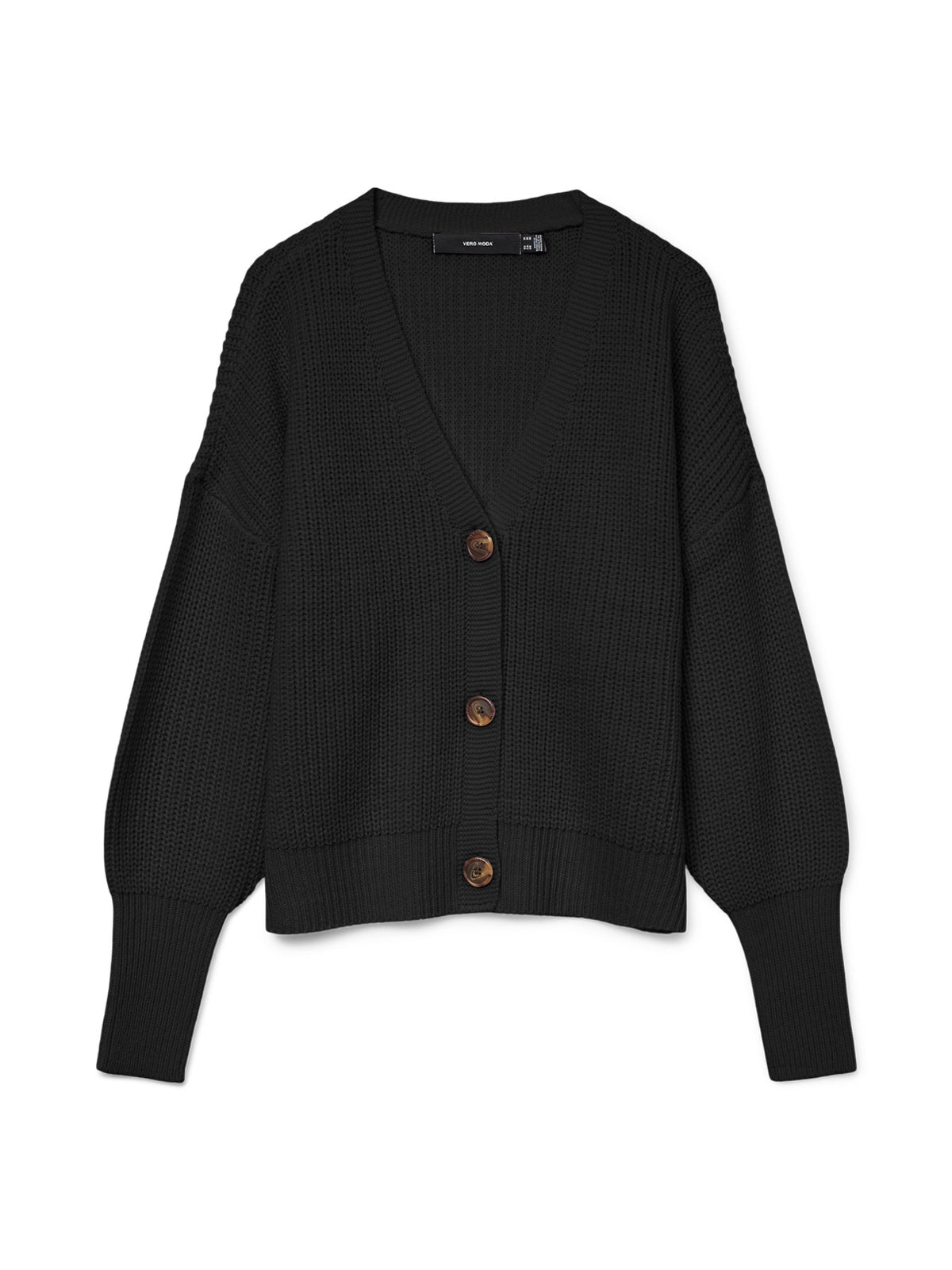 Cardigan in maglia donna - Black