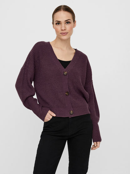 Cardigan in maglia donna - Winetasting