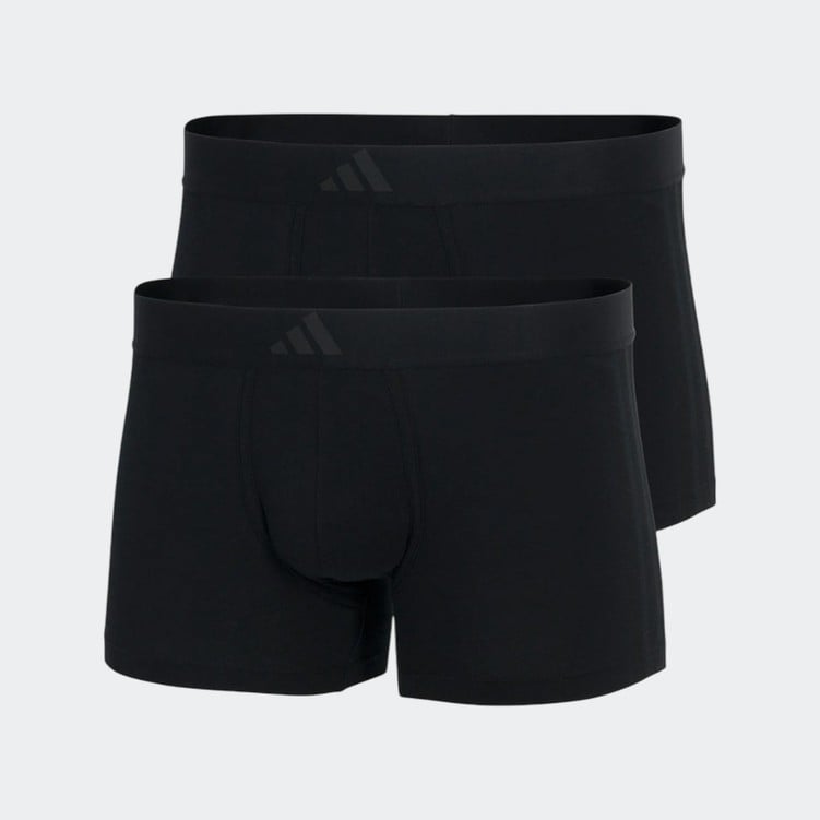 ADIDAS 2PK Boxer a Vita Bassa - Black
