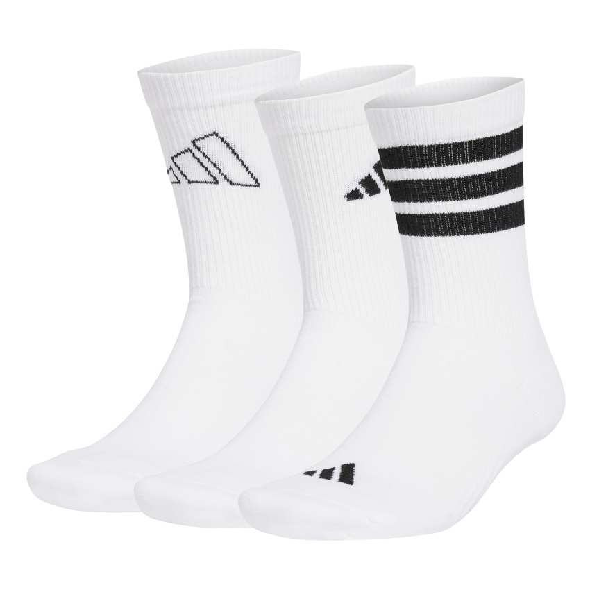 Logo pack 3PP uni 3 paia calzini uomo - White Black