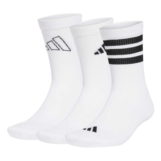 Logo pack 3PP uni 3 paia calzini uomo - White Black