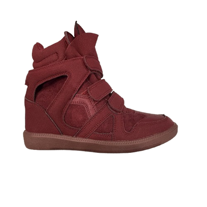 Sneakers donna isa - Bordo