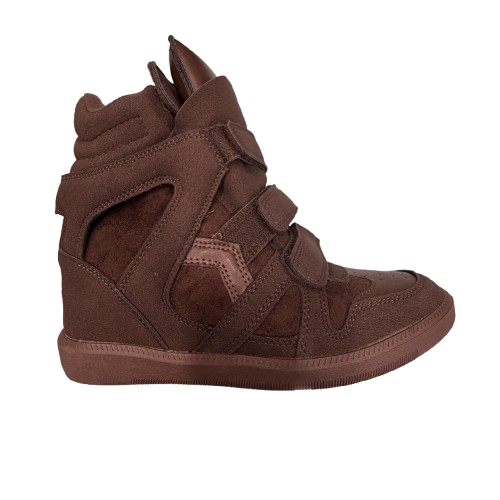 Sneakers donna isa - Brown