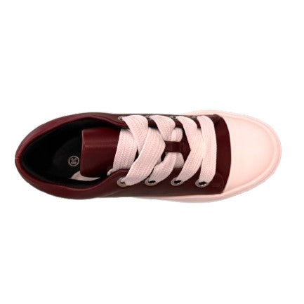 Sneakers bassa  donna - Wine Red