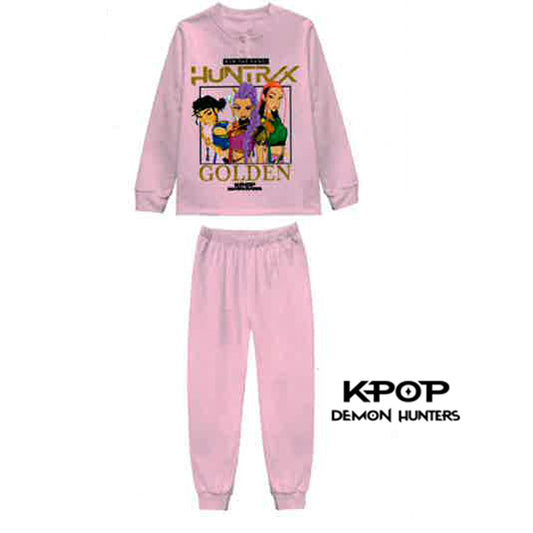 Pigiama interlock k-pop ragazza 12-14A - LT Pink