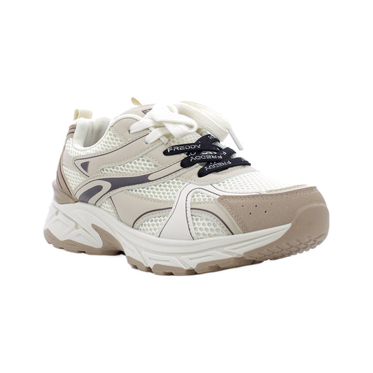 Sneakers donna - Beige Off White