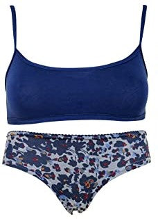 Coordinato brasierre+slip ragazza - Grigio