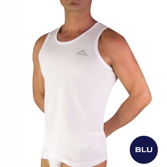 Canotta spalla larga uomo - Blu Navy
