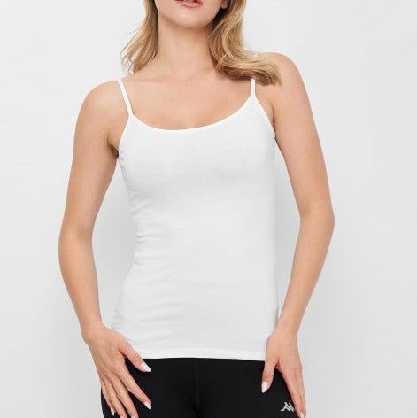 Canotta spalla stretta donna - Bianco