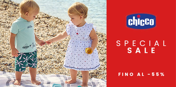 Chicco Bambini saldi ss26