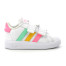 WHITE MULTICOLOR