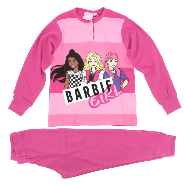 Pigiama Interlock Barbie 3-10a - BARBIBR05 - Fuori Tutto bambini