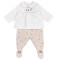 Set 2 Pz Coprifasce-ghettina Bimba 0-12m
