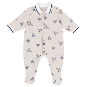 Tutina Aperta Davanti Bimbo 0-12m