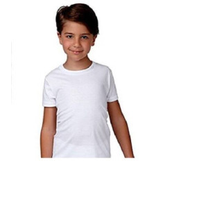 Tshirt Bimbo in cotone Pettinato