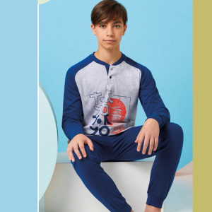 Pigiama Lungo Ragazzo 11-16a