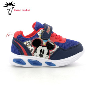 Scarpa Sport Eva Con Luci Mickey Bimbo 21-25