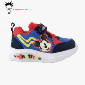 Scarpa Sport Eva Con Luci Mickey Bimbo 21-25