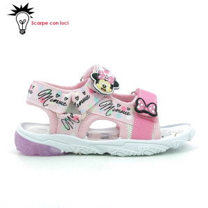 Sandalo Iniettato Con Luci Minnie Bimba 24-31