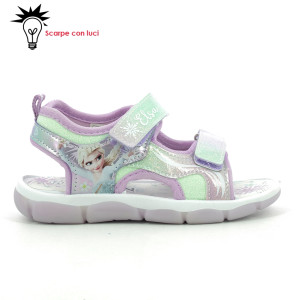 Sandalo Iniettato Con Luci Frozen Bimba 24-31