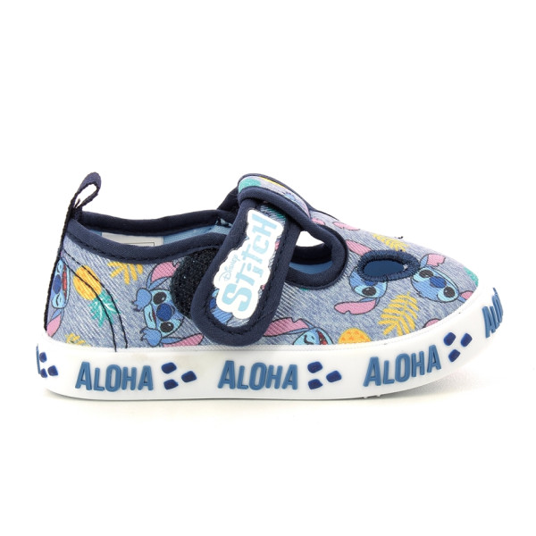 Sandalo Tela 2 Occhi Stitch Bimbo 21-28