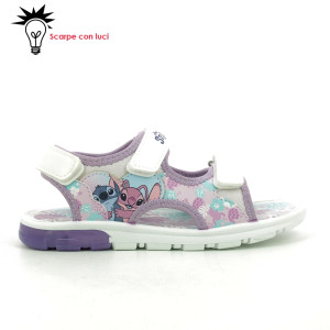 Sandalo Iniettato Con Luci Stitch Bimba 25-30
