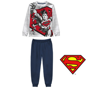 Pigiama Interlock Superman Bimbo 3-10a