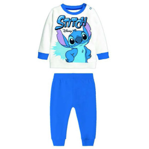 Pigiama Felpato Stitch Bimbo 12m-30m