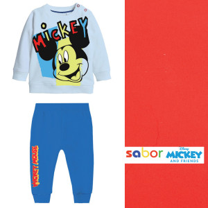 Pigiama Lungo Mickey Bimbo 12m-30m