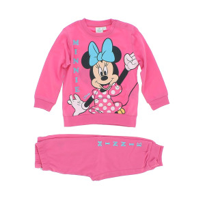 Pigiama Lungo Cotone Minnie Bimba 12m-30m