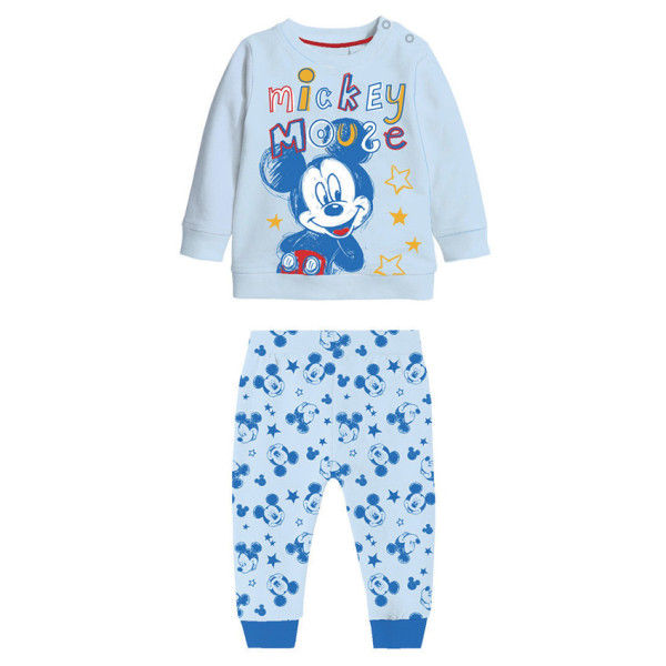 Pigiama Lungo Mickey Bimbo 12m-30m