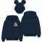 Giacca Con Zip E Cappuccio Mickey Bimbo 3-10a