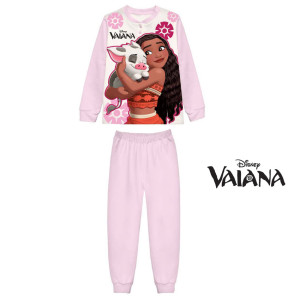 Pigiama Interlock Vaiana Bimba 3-10a